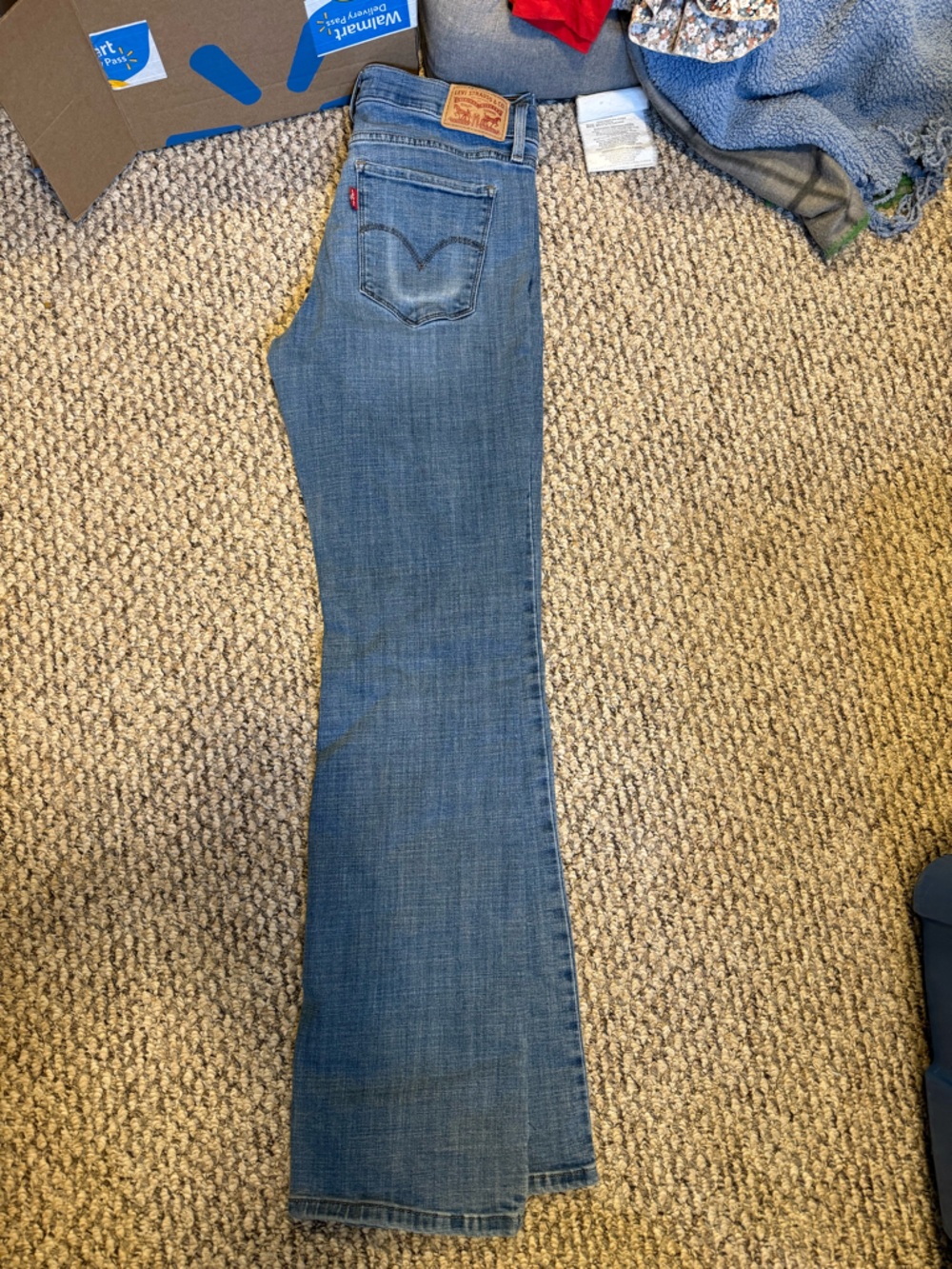 Levi's Women's Blue Flare Jeans